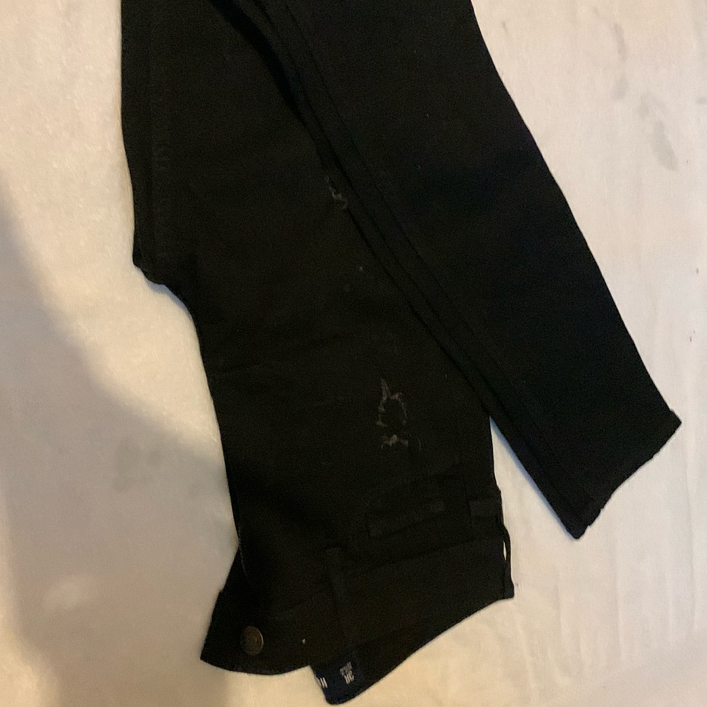 Hollister black jeans high rise